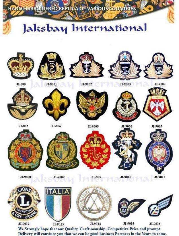 Crest Embroidery