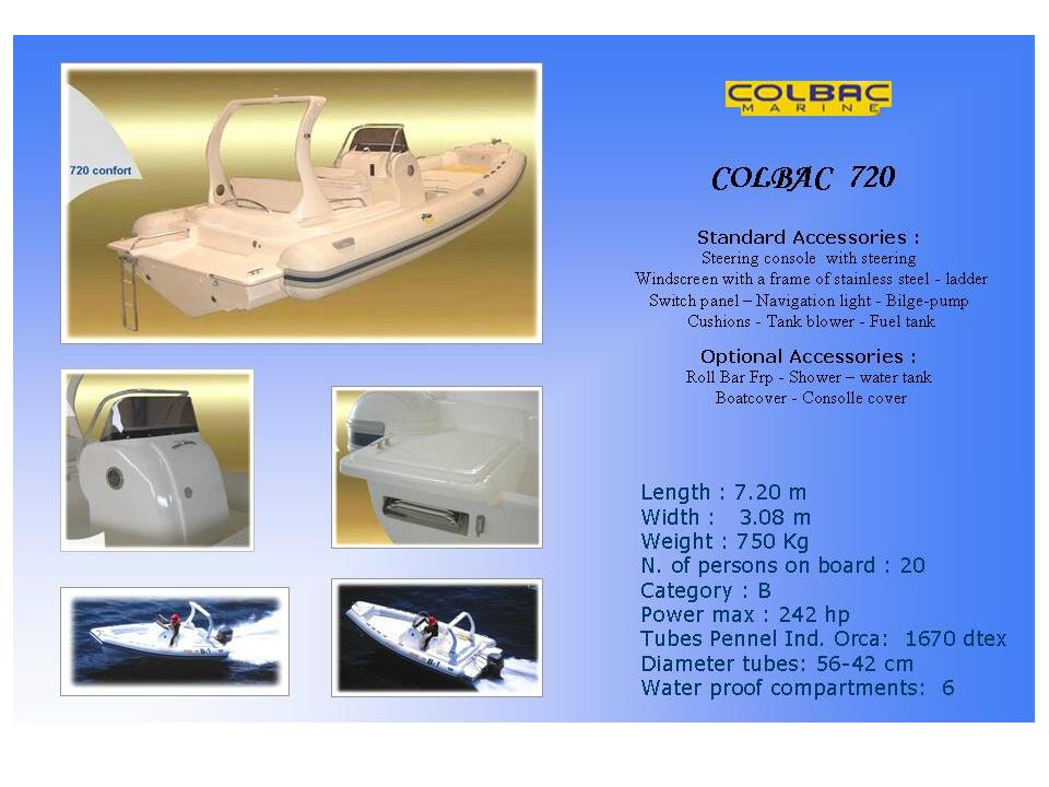  Sb 720 Rib Boat (Sb 720 Rib Boat)