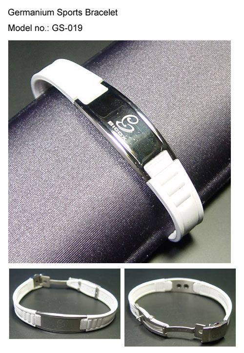  Germanium Bracelet With Negative Ion Power (Germanium Bracelet Avec Power Negative Ion)