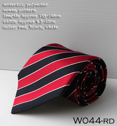  Polyester Woven Necktie (Polyester tissé Cravate)