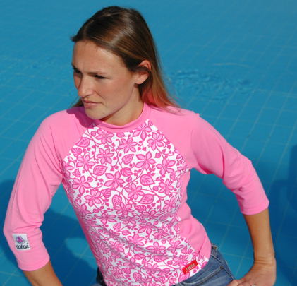  Pink Rash Guard, Lycra Suit, Lycra Vest, Rash Guard Vest ( Pink Rash Guard, Lycra Suit, Lycra Vest, Rash Guard Vest)