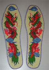  Handmade Embroidery Insole ()