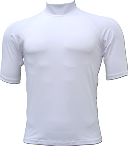  White Rash Guard, Lycra Rash Guard, Lycra Suit, Lycra Vest (White Rash Guard, Lycra Rash Guard, Lycra Suit, Lycra Vest)