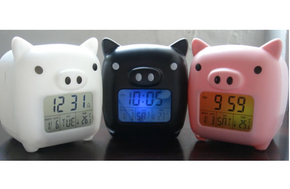  Propitious Piggy Glowing Digital Alarm Clock (Propice Piggy Glowing Digital Alarm Clock)