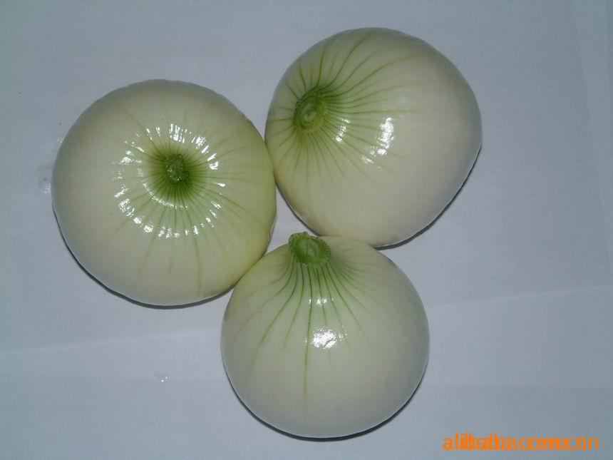  Fresh Peeled Onion (Oignon frais épluché)