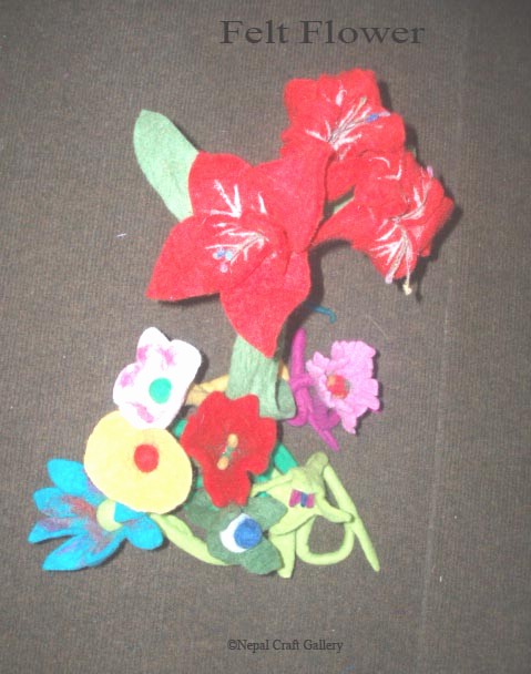  Felt Flower (Войлок Цветочные)