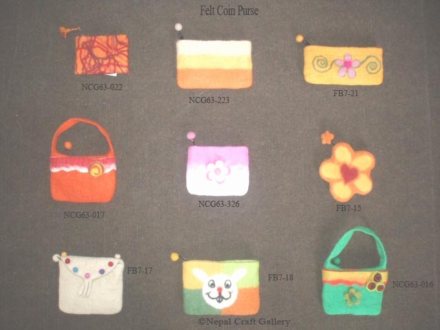 Felt Coin Purse