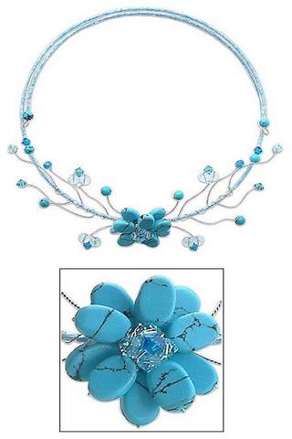 Turquoise Fashion Halsband (Turquoise Fashion Halsband)