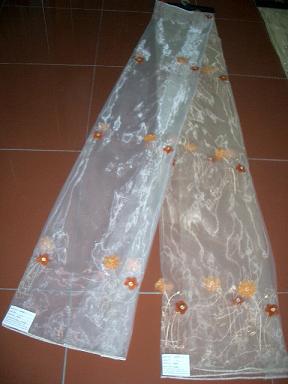  Organza With Embroidery Curtain Fabric ( Organza With Embroidery Curtain Fabric)