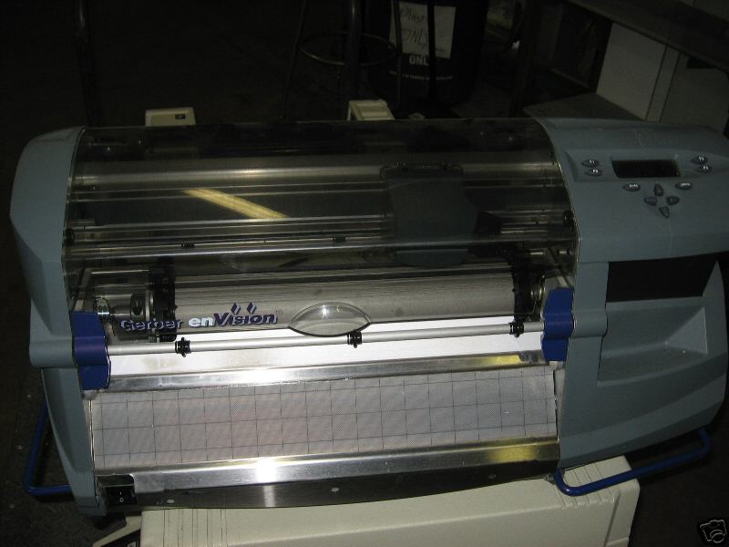  Gerber Edge Printer, Envision, Gsx Plotter 6-3207 A-370 (Gerber Edge imprimante, Envision, GSX Plotter 6-3207 A-370)