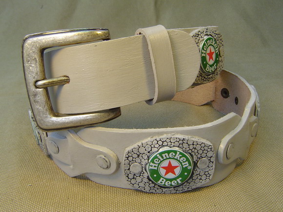  Beverage Cap Leather Belt (Boissons Cap Ceinture en cuir)