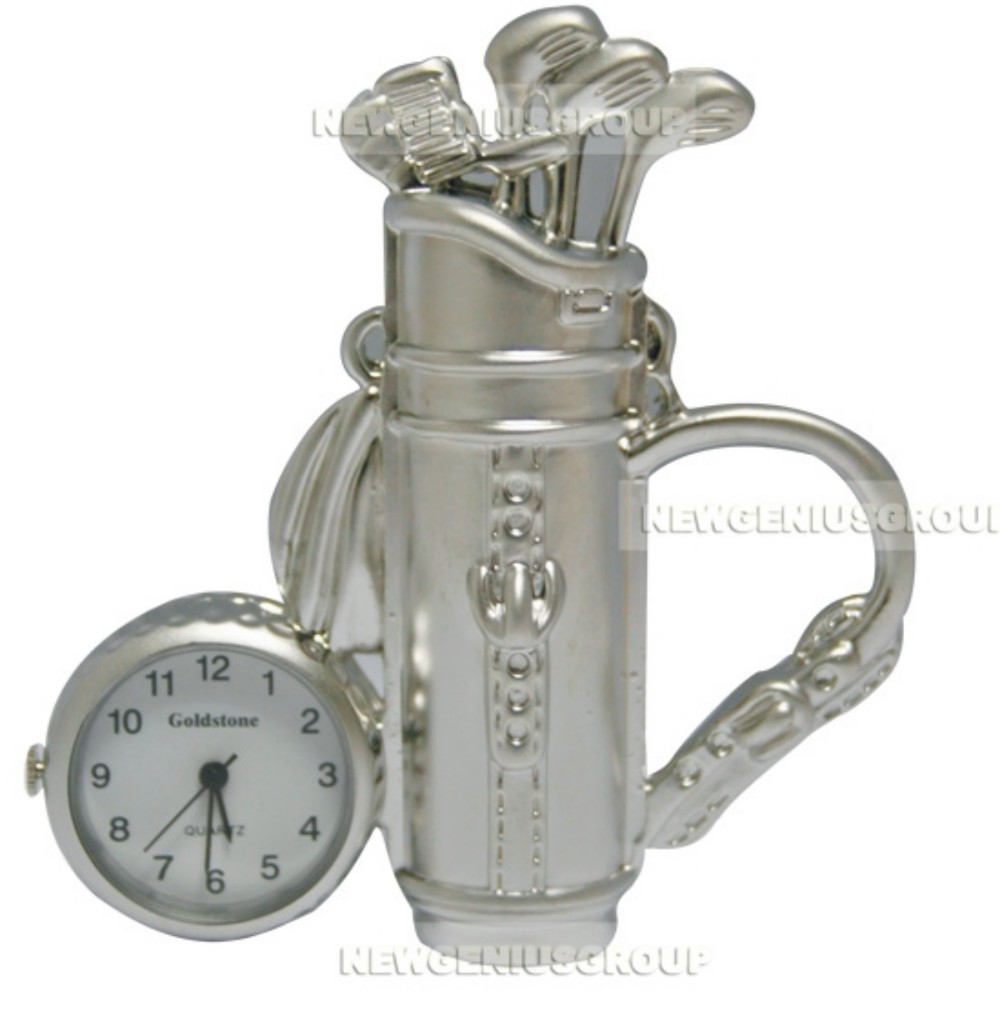 Miniatur-Golf-Bag Clock (Miniatur-Golf-Bag Clock)