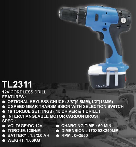  12v Cordless Drill