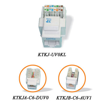  Cat. 5e / 6 Keystone Jack (Кошка. 5e / 6 Keystone J k)