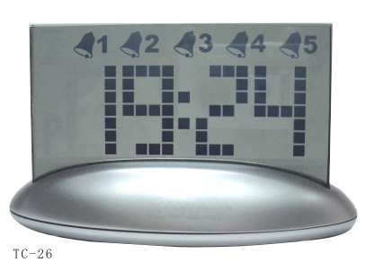  Translucent Calendar LCD Alarm Clock (Translucide Calendrier LCD Alarm Clock)