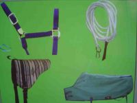  Horse, Halter, Saddle Pad, Horse Lead Rope, Headstall, Horse Rug (Cheval, Halter, Tapis de selle, cheval de tête Rope, têtière, Horse Rug)