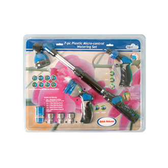  7-Pc Plastic Micro-Control Watering Set