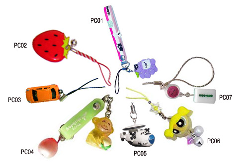  Novelty Mobile Straps (Nouveauté Mobile Straps)