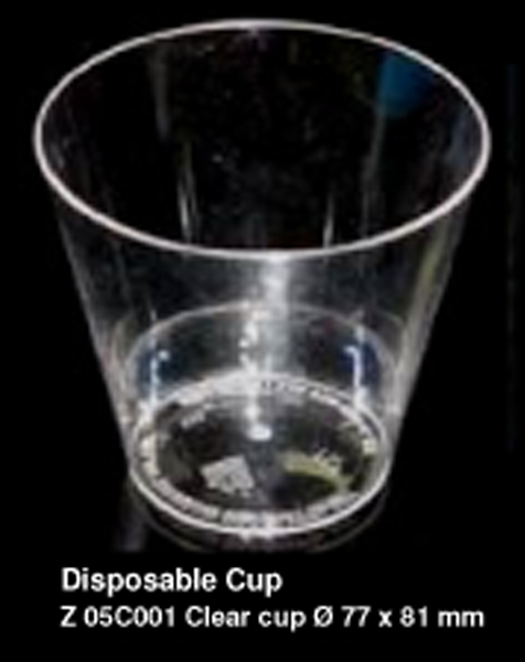  Disposable Glass 8oz. (Jetables en verre 8 oz)