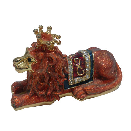  Lion King Metal Jewellery Box-Artificial Crafts (Король-лев Металл ювелирных Box-Искусственные ремесла)