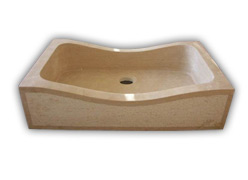  Classic Travertine Hammered Sink (Classic Travertin Hammered Lavabo)