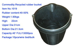  Recycled Rubber Bucket (Восстановленный резиновых ковша)