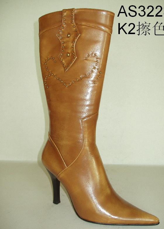 Ladies Leather Boots (Ladies Leather Boots)