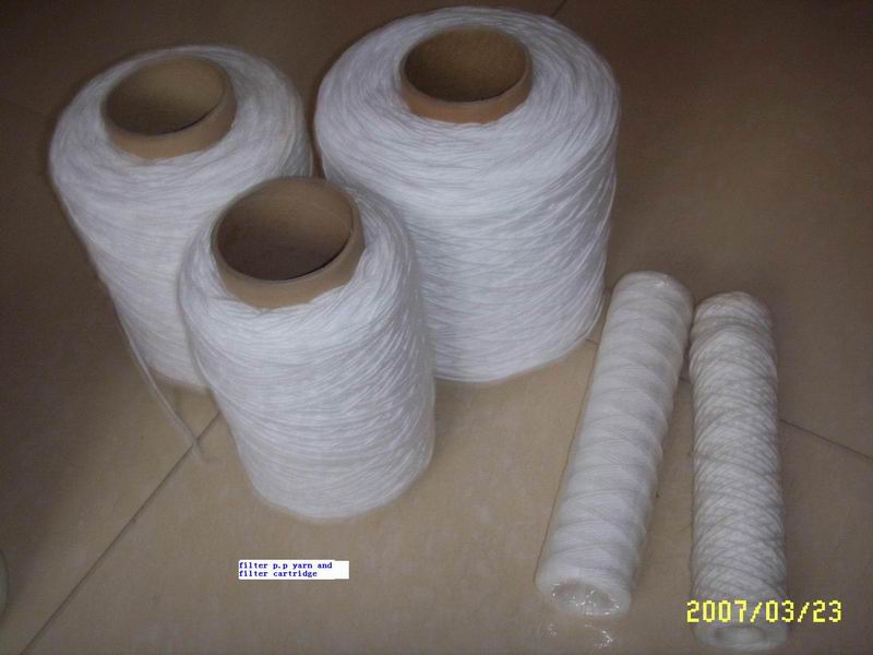  PP Yarn And PP Filter Cartridge (PP filés et PP Filter Cartridge)