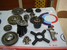  Transmission Gears, Differential Gears, Power Steering Pump