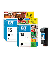  HP 15 Black Inkjet Print Cartridge (HP 15 Черный струйный картридж)