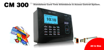  CM 300 Contactless Card Time Attendance & Access Control (CM 300 Contactless Card Time Attendance & Contrôle d`accès)