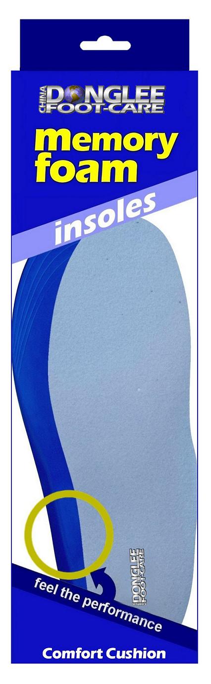  Memory Foam Insole (Mémoire semelle intérieure en mousse)