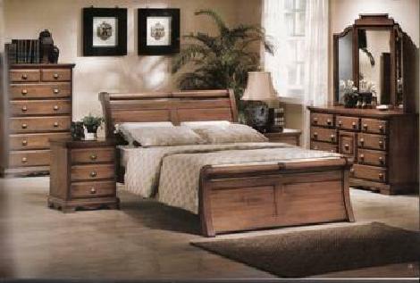 Cottage Sleigh 5pcs Bedroom Set (Коттеджи Sleigh 5 шт спальня)