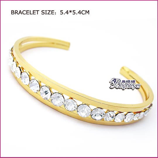  Gold Plating Bangle (Sz0164-002) (Золотое покрытие Браслет (Sz0164-002))