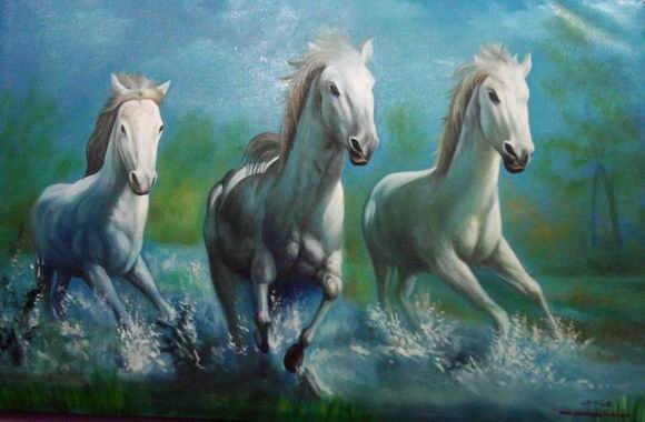  Animal Oil Paintings (Animal Peinture à l`huile)