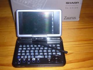  Sharp Zaurus Sl-C3100 Linux PDA 4gb HD (Sharp Zaurus SL-C3100 Linux PDA 4GB HD)