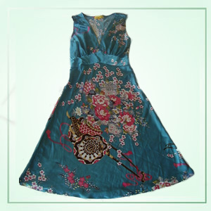  Silk Dress, Beaded & Embroidered Clothing For Lady (Шелковое платье, бусами & вышитая одежда для леди)