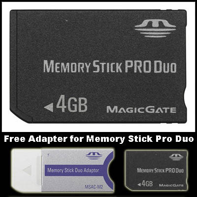  Memory Stick Pro Duo 4gb ( Memory Stick Pro Duo 4gb)