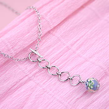  Sterling Silver Necklace (Collier en argent sterling)