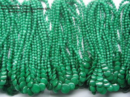 Dyed Green Jade Halskette (Dyed Green Jade Halskette)