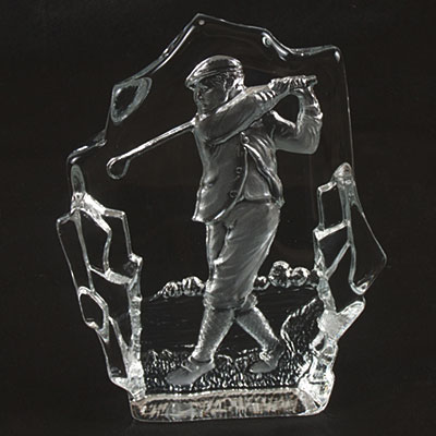  Golf Gift-Crystal Golf Souvenirs (Golf-cadeaux-souvenirs Crystal Golf)