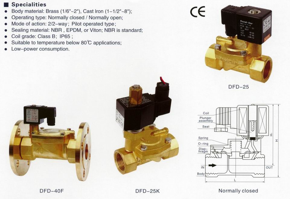  DFD Series Solenoid Valve (DFD Serie Magnetventil)