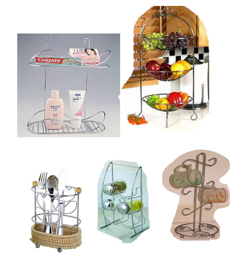  Fruit Basket, Cutlery Holder, Bathroom Set, Spicy Holder (Fruit Basket, Besteck Holder, Badezimmer-Set, Spicy Holder)