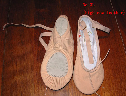  Soft Cow Leather Ballet Shoes (Мягкая кожа коровы Ballet Shoes)