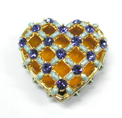  Blue-Heart Jewellery Box (Blue-Heart ювелирных Box)