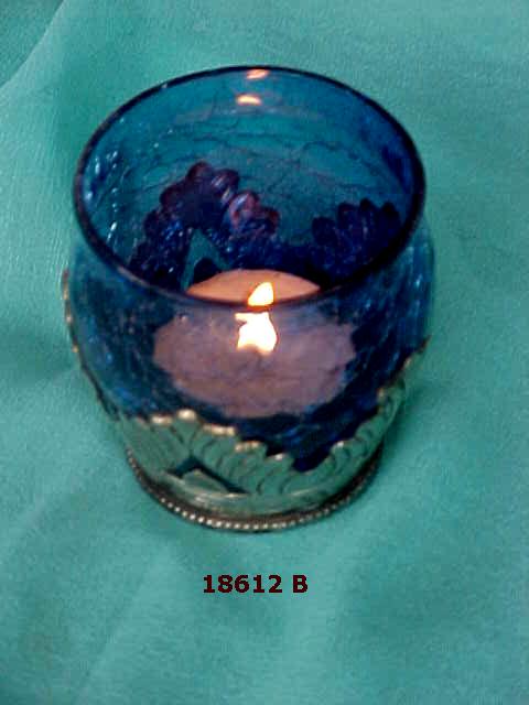  Brass Tealight Votive With Glass (Cuivres Photophore votive avec verre)