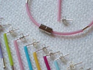  Custom Fashion Jewelry-Rubber Colorful Jewelry (Пользовательские моды украшения-резиновые красочные украшения)