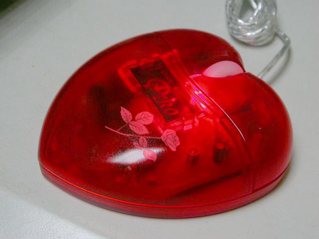  Promotion Gift Mouse With Heart (Поощрение Подарочная мышь с сердцем)