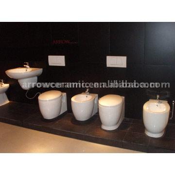  Wash Down Toilet Sets (Laver Toilettes Sets)