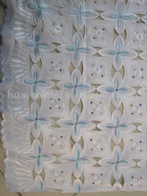  Allover Embroidered Fabric (Allover вышитые ткани)